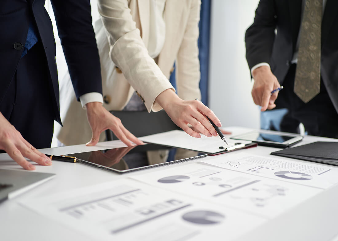 打ち合わせの様子